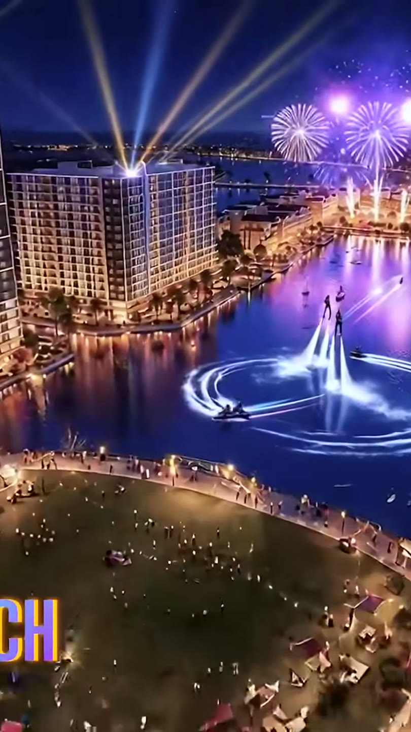 Pháo hoa trên vịnh Nha Trang