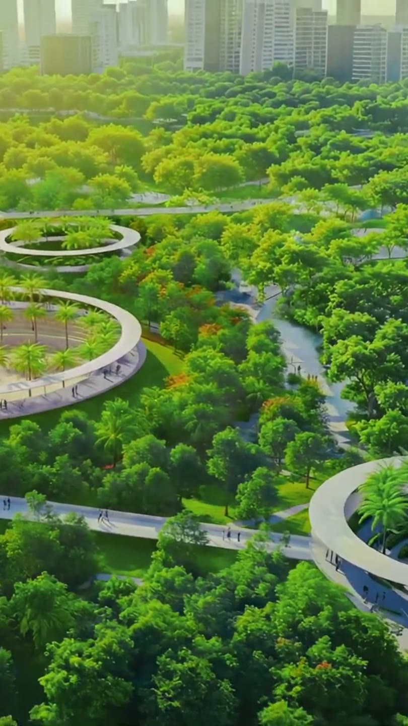 Không gian xanh quanh dự án