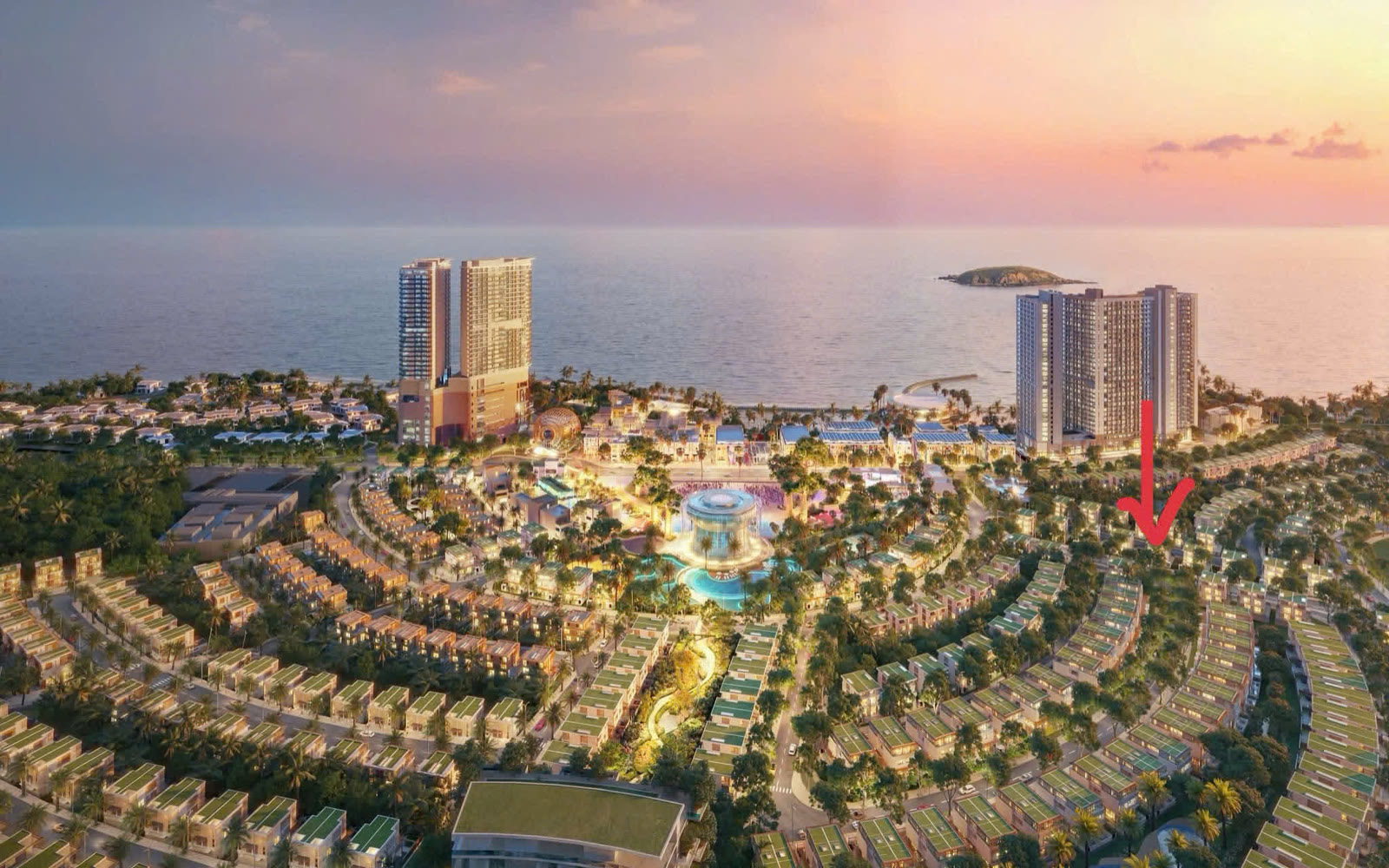 Toàn cảnh Libera Nha Trang: tháp căn hộ ven biển + khu thấp tầng