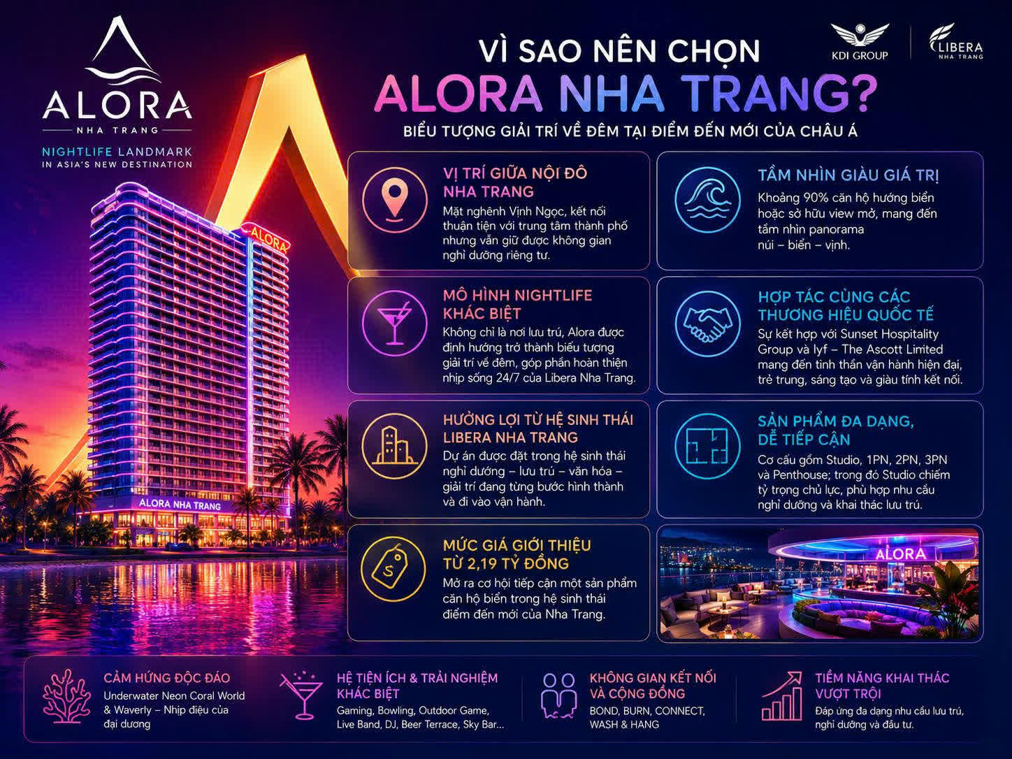 8 lý do chọn Alora Nha Trang (tư liệu CĐT)