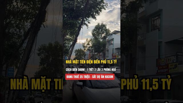 Nhà mặt tiền Điện Biên Phủ Nha Trang 3PN — Nha Trang