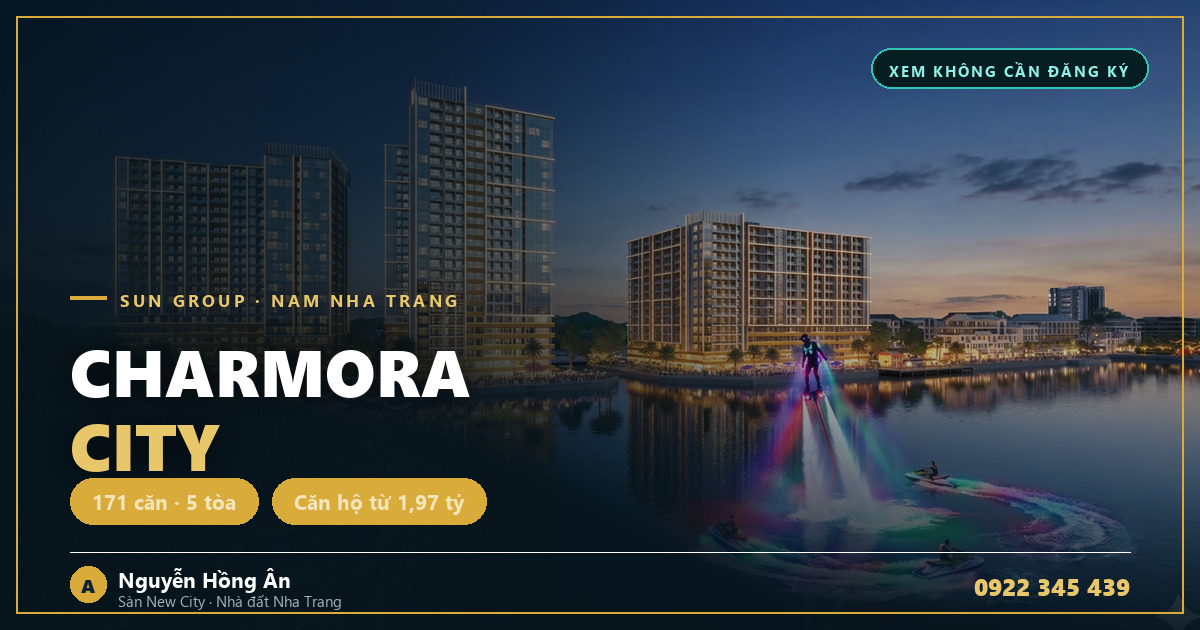 Charmora City Nha Trang — đảo lễ hội Festival Island về đêm