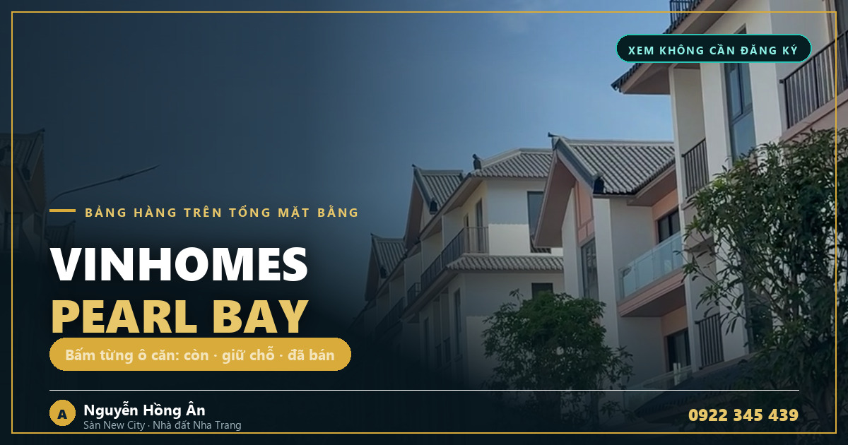 Tiến độ thực tế Vinhomes Pearl Bay nhìn từ trên cao